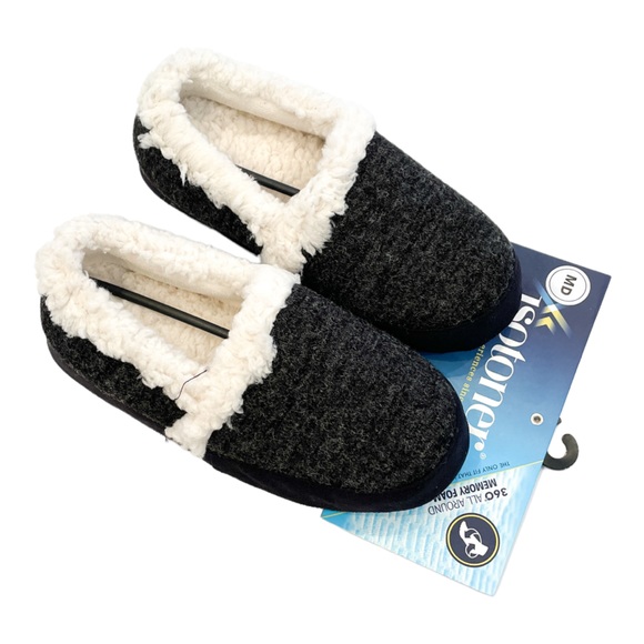 isotoner Shoes Isotoner Signature Womens Closed Back Slippers Black